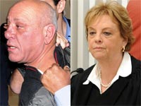 דורית בייניש פיני כהן התוקף שזרק נעל על נשיאת בית משפט עליון דורית בייניש / צלם: אוריה תדמור